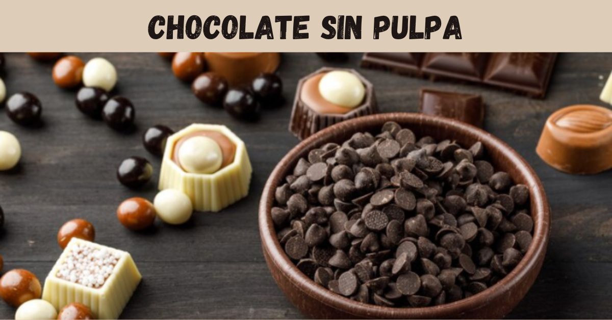 chocolate sin pulpa